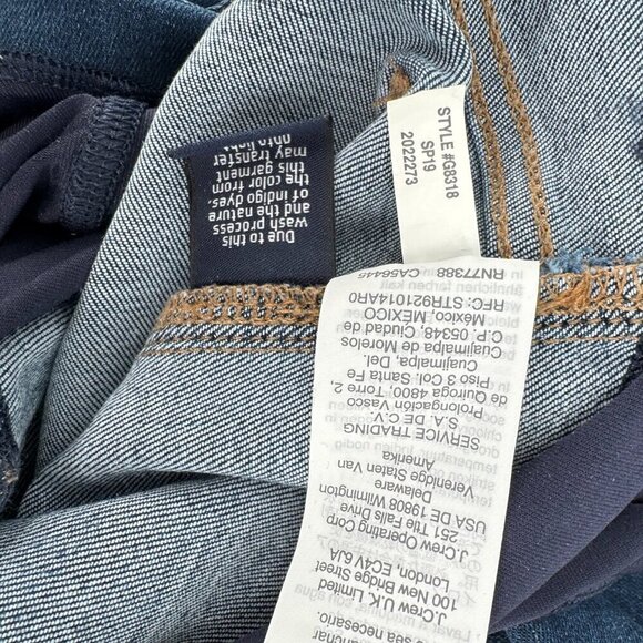 Madewell Maternity Over The Belly Denim Stretch Skinny Mommy Ankle 27 Jeans - Picture 7 of 8